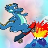 Baby Dino Volcano Skate Park : Dragon and Monster Escape PRO