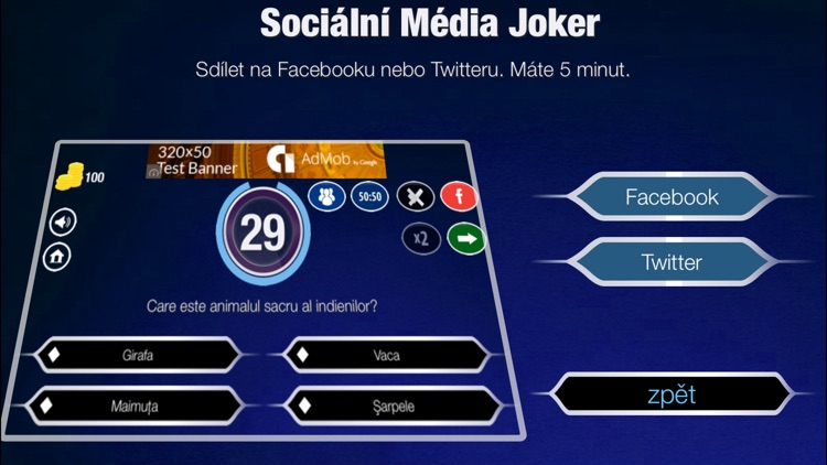 Milionář 2015 - Kdo chce být milionářem?, kviz - šťastný, Cena soutěž screenshot-3