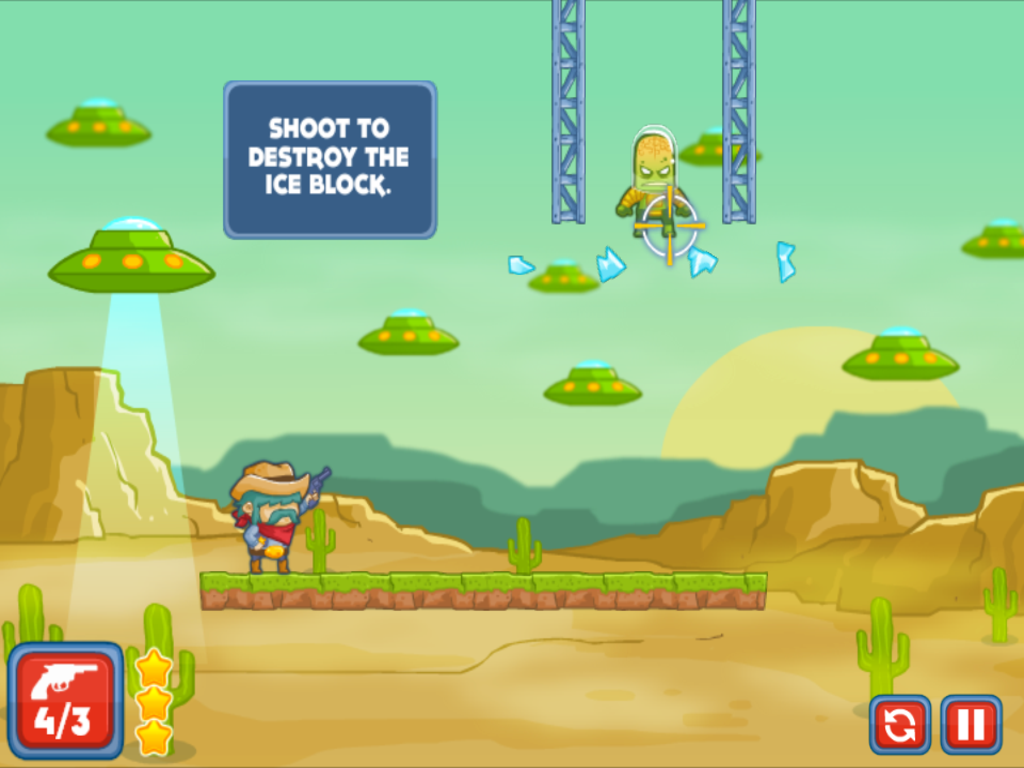 Cowboy vs Martians screenshot 7