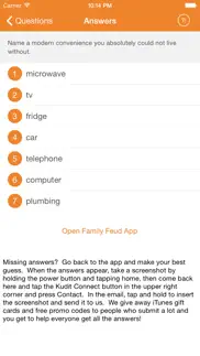 family feud info iphone screenshot 2