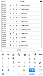 unik - unicode & navigation keyboard extension iphone screenshot 1
