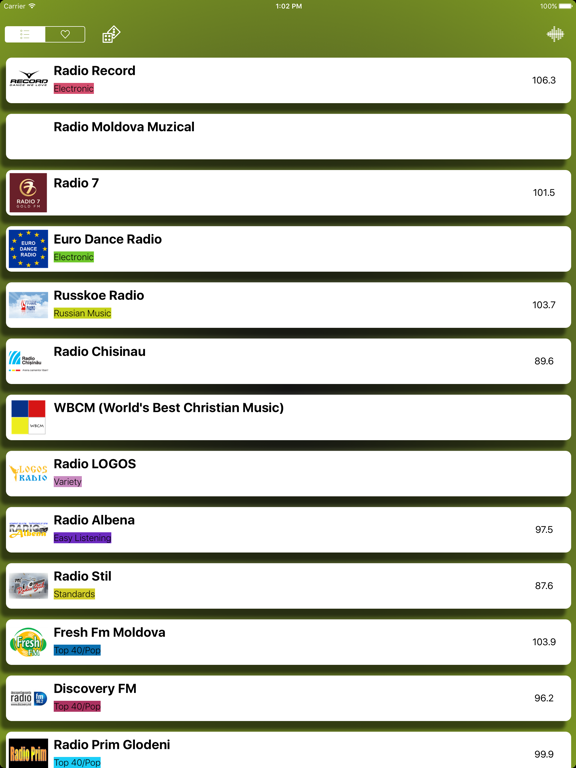 Screenshot #4 pour Moldova Radio Live Player - (Romanian)