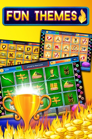 Fire Of Pharaoh's Slots - best grand old vegas video poker gs.n bingo way and more screenshot 4