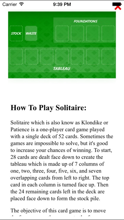 Pocket Solitaire - Cards Deck Casino Vegas Ad Free