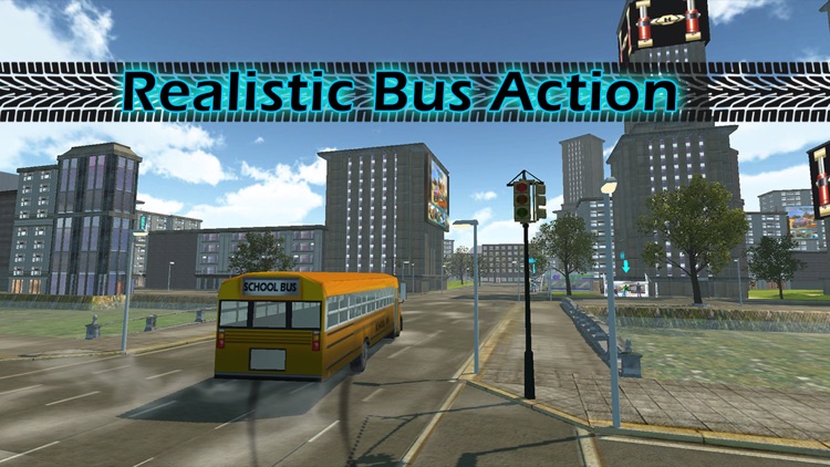 3D Bus City Parking Simulator - Realistic Downtown Traffic Driving XL : Free Game