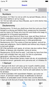 The Vulgate Bible in Latin and English screenshot #3 for iPhone