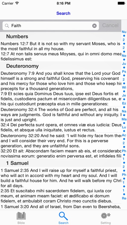 The Vulgate Bible in Latin and English