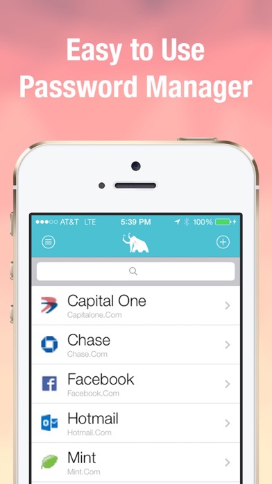 Mammoth Password Manager screenshot 1