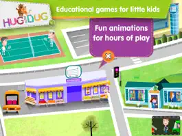 Game screenshot Little Town Explorer -  HugDug educational activity game for little kids. hack