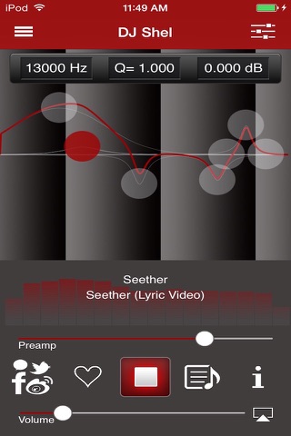 RadEQ - Equalizer for Streaming online Radio screenshot 3
