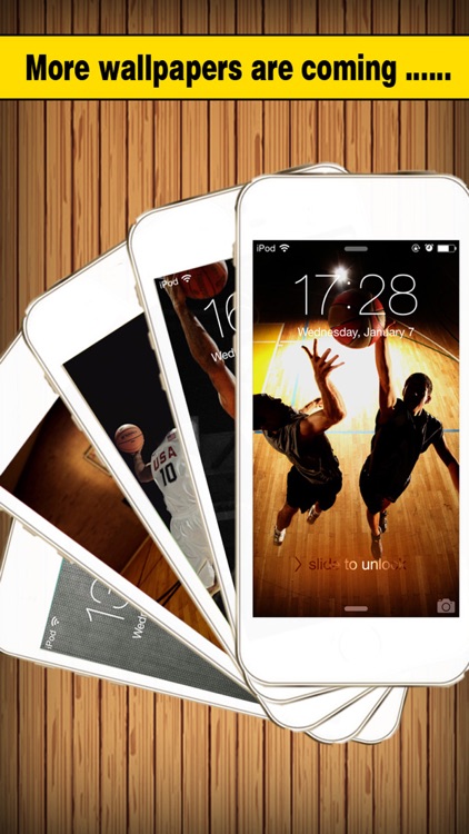 Basketball Screen - Wallpapers & Backgrounds Maker with Cool HD Themes of Players & Balls screenshot-4