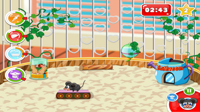 My Sweet Mouse - Your own little mouse to play with and take care of! iPhone screenshot