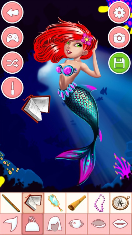 Mermaid Dressup&Makeup - A Mermaid Princess Salon Spa Makeover screenshot-4
