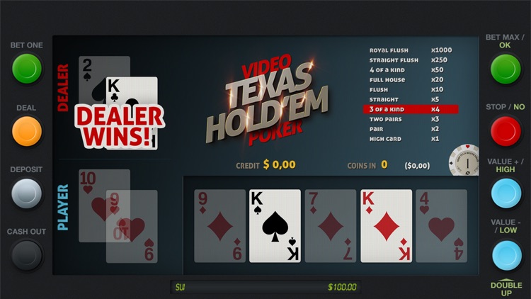 Video Texas Hold'em