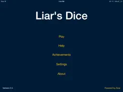 Michigan Liar's Dice iPad image 1