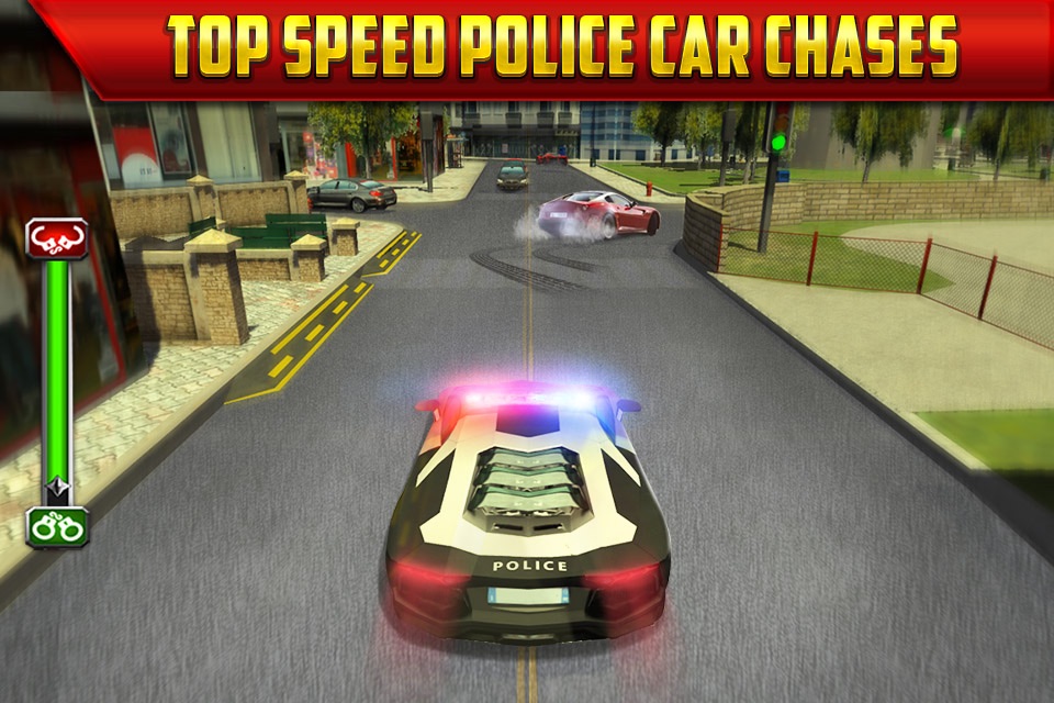 Police Car Parking Simulator Game - Real Life Emergency Driving Test Sim Racing Games screenshot 3