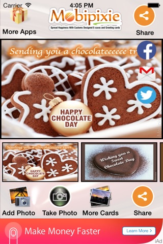 Chocolate Day eCards &Greetings screenshot 2