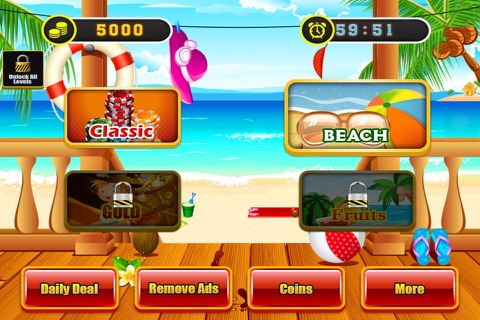 Beach Slots Machines & Gold Digger in Sand of Las Vegas Casino Free screenshot 3