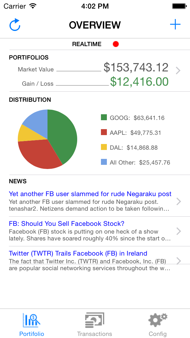 Stock Smart app screenshot