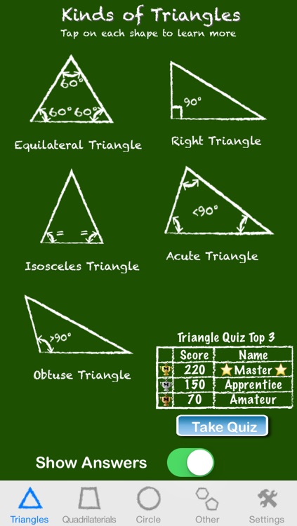 Math App  - Geometry I