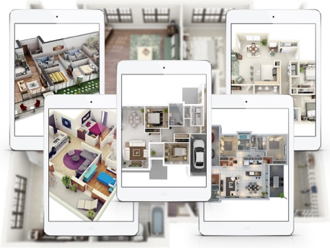 Apartment Design Ideas for iPad - Includes Floor Plans screenshot 3