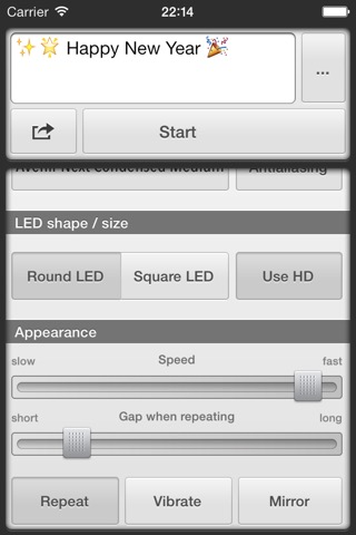 LEDme, the LED Banner for iPhone, iPad and iPod Touchのおすすめ画像5