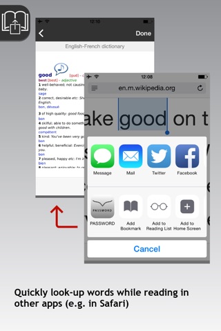 PASSWORD Semi-Bilingual English Dictionaries screenshot 4