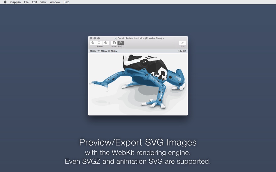 #1. Gapplin (macOS) بواسطة: Mineko IMANISHI