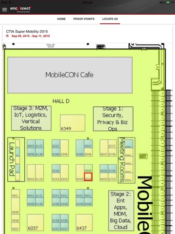 EmConnect iPad screenshot 3 - Business app