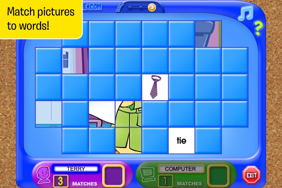 Memory Match - An Educational Game from School Zone screenshot 3