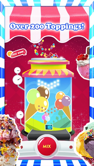 アイスクリーム - 無料ゲーム - フレーバーとトッピングのホストを使用して独自の甘いアイスクリームコーンを作るのスクリーンショット5 アイスクリーム - 無料ゲーム - フレーバーとトッピングのホストを使用して独自の甘いアイスクリームコーンを作るのスクリーンショット5