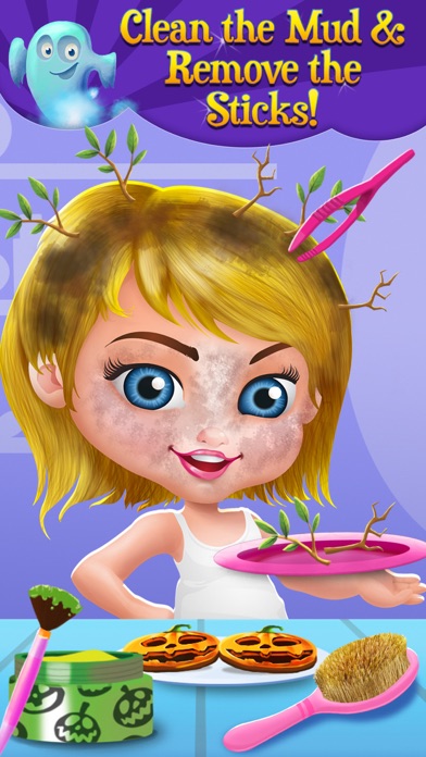 Halloween Costume Party - Spooky Salon, Spa Makeover & Dress Up Screenshot 2