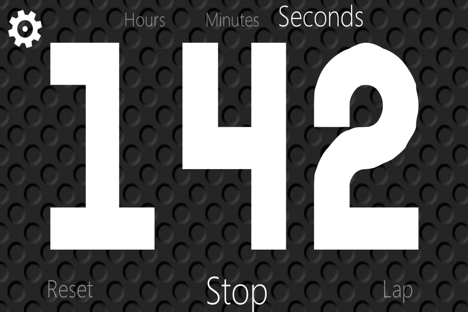 Stopwatch and Timer with big numbers screenshot 3