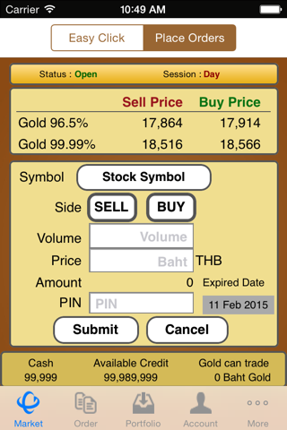 Classic Gold Online Trade screenshot 3