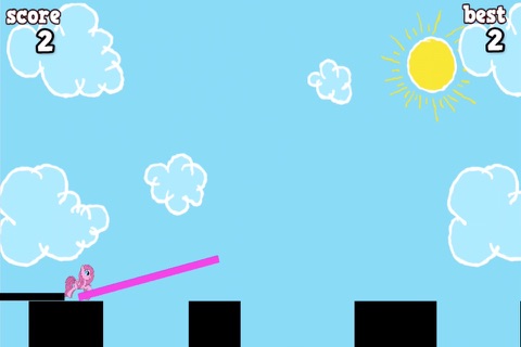 Horsy's Stick Bridge Game screenshot 2