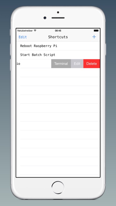 Screenshot #2 pour SSH Shortcuts