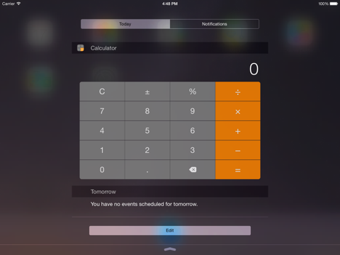 Calculator Widget for Notification Centerのおすすめ画像1