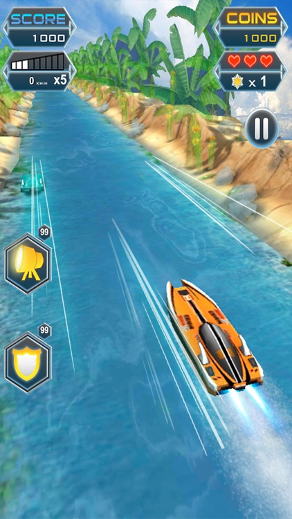 Speed Racing Boat screenshot-3