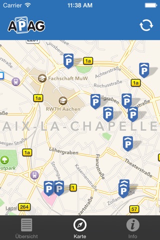 Parken bei der APAG screenshot 3