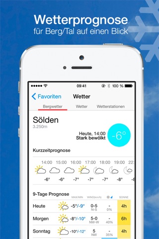 bergfex: ski, snow & weather screenshot 3