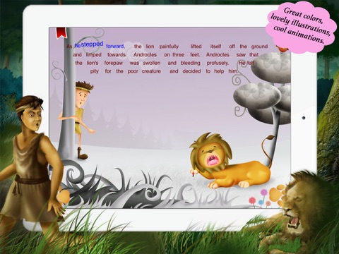 Androcles and the Lion for Children by Story Time for Kids screenshot 2