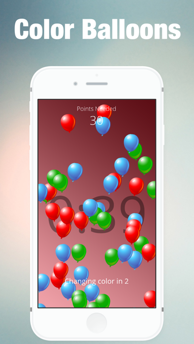 Screenshot #1 pour Color Balloons - Challenging Multilevel Tap Game