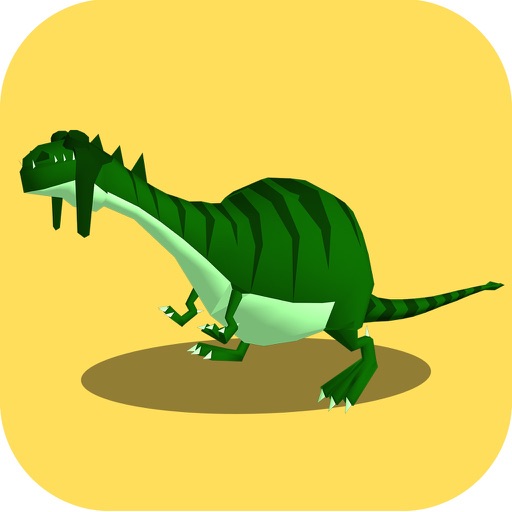 Jurassic Crossy - Dino Crossing Roads Icon