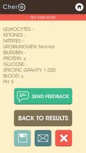 Cherto Urine Test screenshot #5 for iPhone