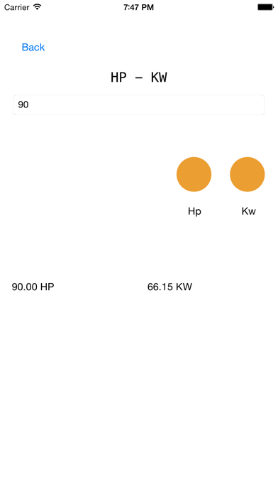 App screenshot
