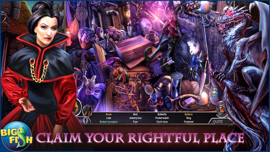 #2. Dark Realm: Queen of Flames - A Mystical Hidden Object Adventure (iOS) 由: Big Fish Games, Inc
