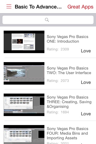 Videos Training For Sony Vegas screenshot 4