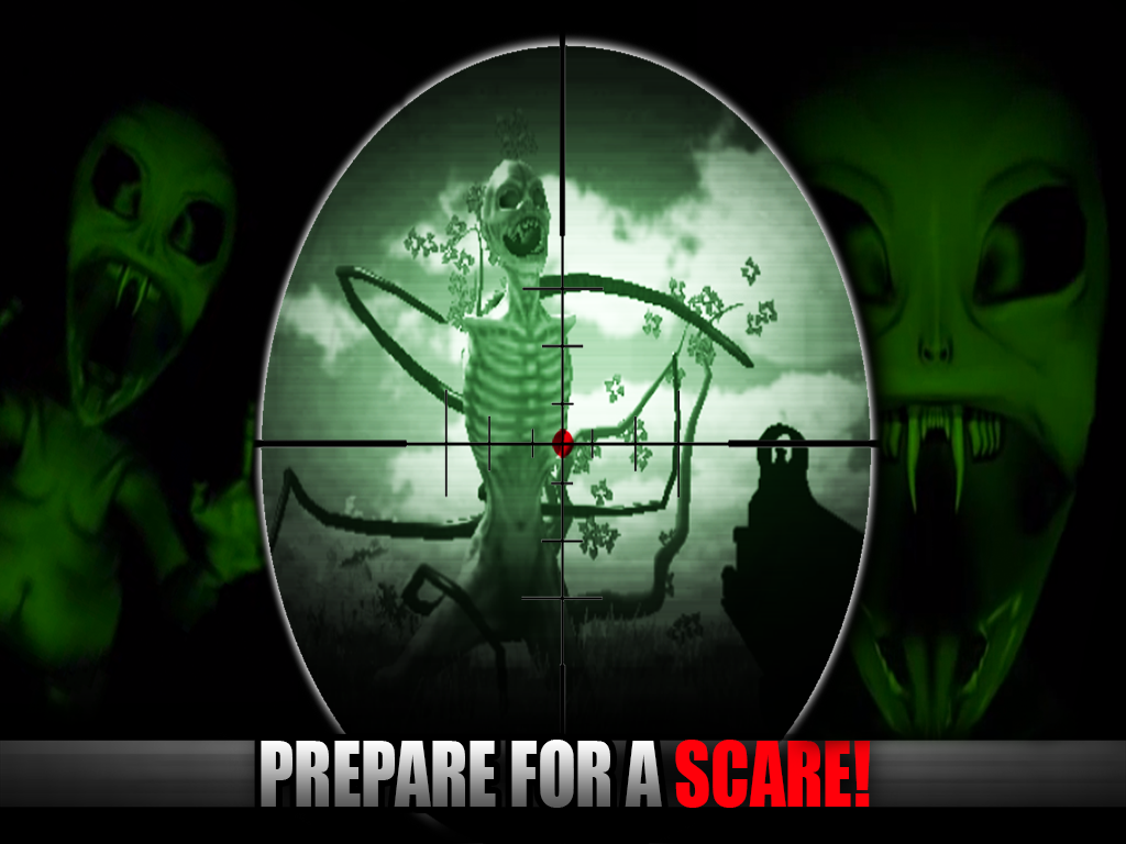 DEAD SHOT - 2 Minutes of Terror With Predator Walking Beast, The Slender Man, Zombie & Chupacabra Survival Horror screenshot 6