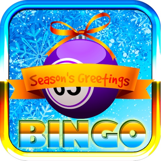 Christmas Holiday Frozen Bingo Santa Bonus Maker Bash - Mega Party Blitz Casino Pop HD Free Bingo Edition iOS App