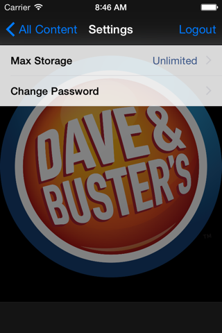 Dave & Buster's Mobile Media screenshot 3